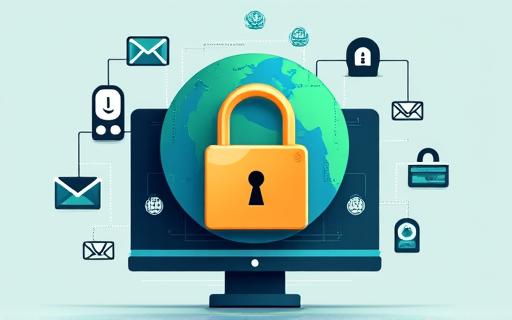 Illustration d'un cadenas sur un écran d'ordinateur symbolisant la sécurité sur internet.